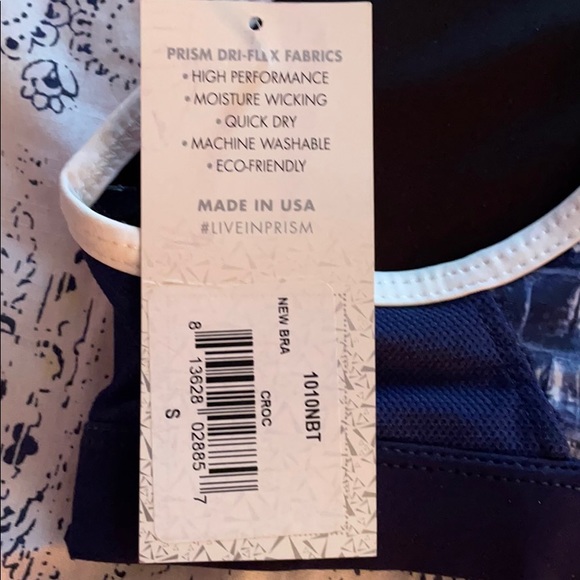 NWT PrismSport sport bra Small - Picture 3 of 3
